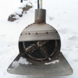 Kako napraviti fen za snijeg od trimera + crteži